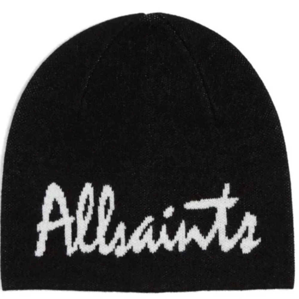 All Saints | logo jacquard beanie